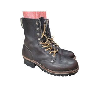 Matterhorn Hiking Mountaineering Boots Women's Brown Leather Lace Up Size 6 D